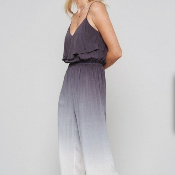 Promesa ombre tie-dye‎ spaghetti strap woven jumpsuit - Picture 4 of 8